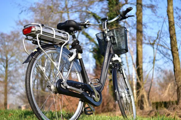 el-cykel i naturen